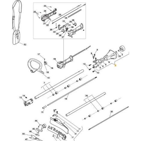 SUPPORTO TRASMISSIONE GRIGIO NCS8000N 26cc (SUN) ORIGINALE STIGA - 118803136/0