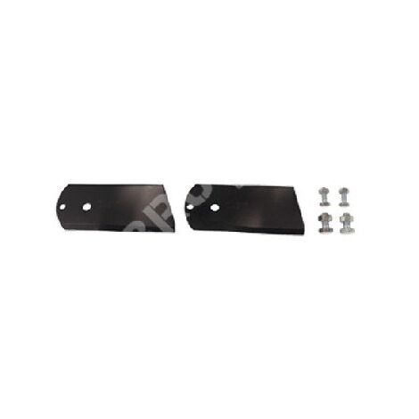 Set Di 3 Lame Per Tosaerba Da 55 Cm – Compatibili John Deere E Oregon, In Acciaio Al Carbonio 45 HRC Per Taglio Preciso