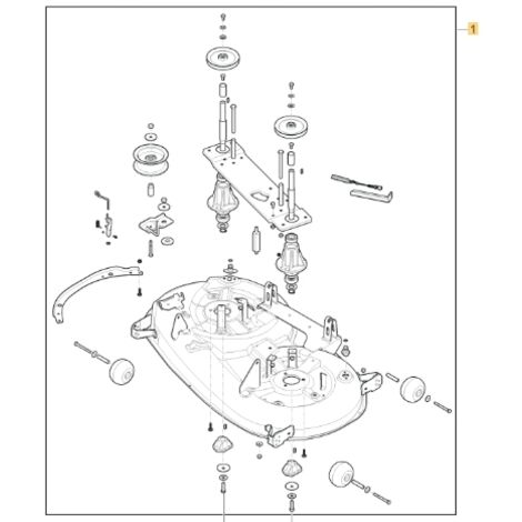 PIATTO TAGLIO KIT 108SD MTR (RIC) ORIGINALE STIGA - 382565104/0