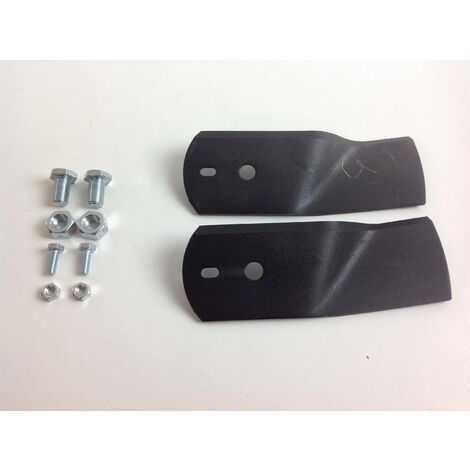 Set Lame tagliaerba trattorino rasaerba compatibile STIGA 1134-9074-02 L=170 mm