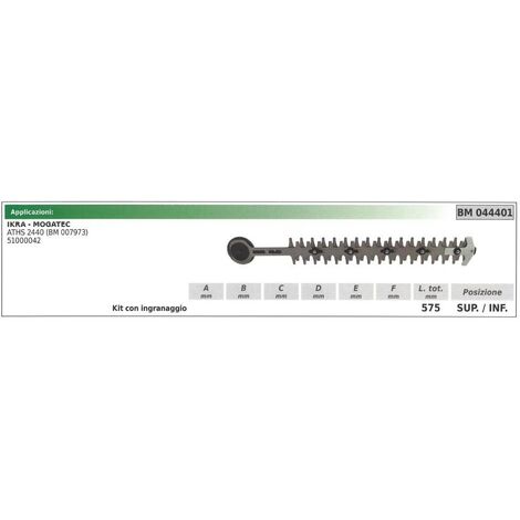Kit Lama inferiore / superiore IKRA tagliasiepe ATHS 2440 044401