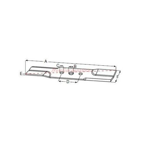 Lama TORO trattorino tagliaerba rasaerba tosaerba ground master 117 R301029