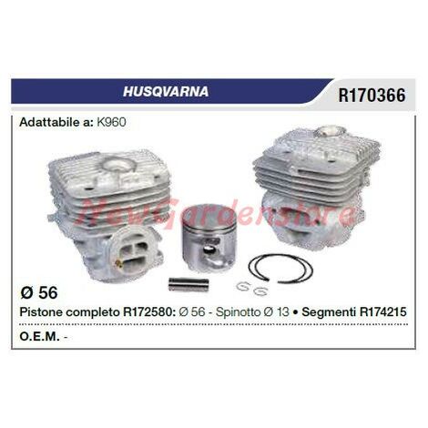 Cilindro pistone segmenti HUSQVARNA troncatore K960 R170366