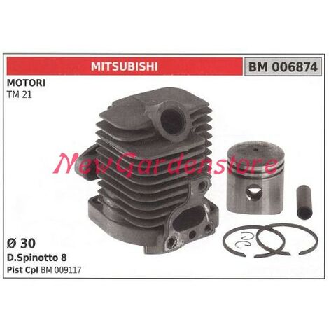 Cilindro pistone segmenti MITSUBISHI motore decespugliatore TM 21 006874