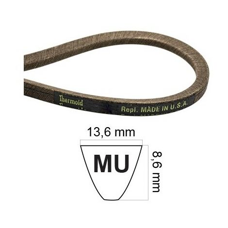 Cinghia Trasmissione Con Rinforzi In Kevlar A75 | 4L770 | 1/2&Prime; X