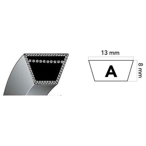 Cinghia trapezoidale MOTOZAPPA HONDA FX25 12,7x758mm
