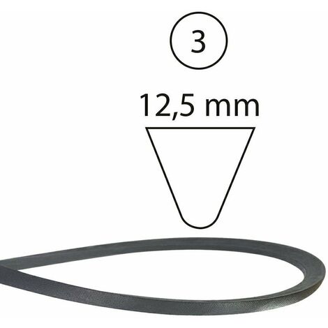 Cinghia piatto trattorino TG200 GIANNI FERRARI 00111980020 DAYCO SPAX1162 XPA1162
