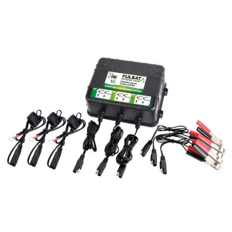 Caricabatterie FULBANK 2000 Bank Charger X trattorino rasaerba tagliaerba