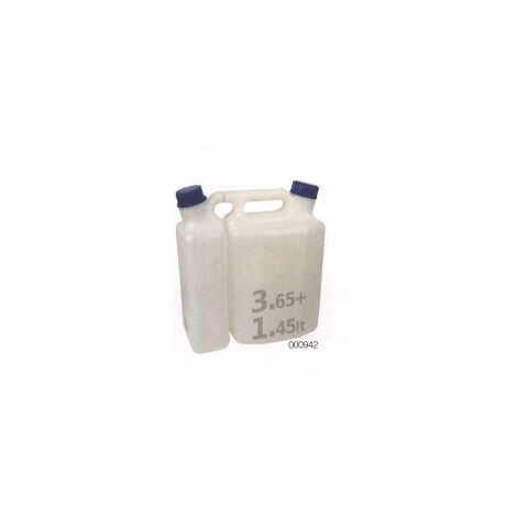 Canestro in plastica doppio 3,65 It + 1,45 It codice 000942