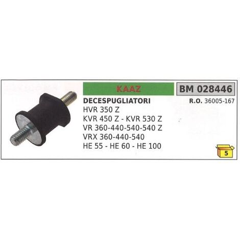 Antivibrante KAAZ decespugliatore HVR 350 Z KVR 450 Z 530 Z VR 360 440 028446