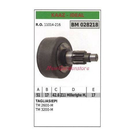 Campana frizione KAAZ tagliasiepe TM 2600-M TM 3200-M 028218