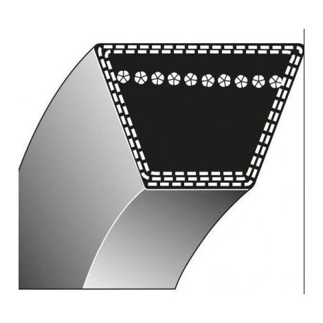 Cinghia trapezoidale trattorino tagliaerba rasaerba TIELBURGER HB-020-219