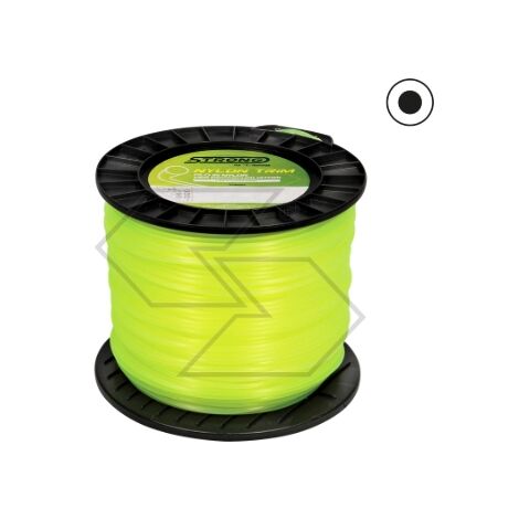 Bobina Filo Decespugliatore Kawasaki Final Cut Quadro 2,4mm – Matassa 2kg (280 Metri) - 3