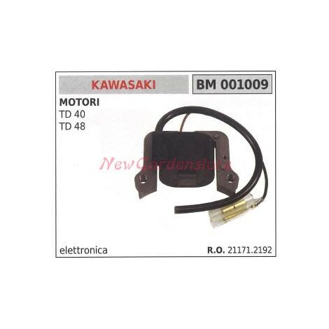 Bobina accensione KAWASAKI per motori TD 40 TD 48  001009