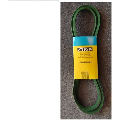 Cinghia trattorino READY VILLA 105 12 MASTER SENATOR STIGA 1134-9164-01 ORIGINALE
