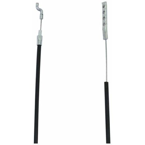 Easyboost Leva Di Comando Acceleratore Universale Acciaio Con Cavo Gas Rigido Raccordo Z Per Riparazione Di Tosaerba - Foto 2