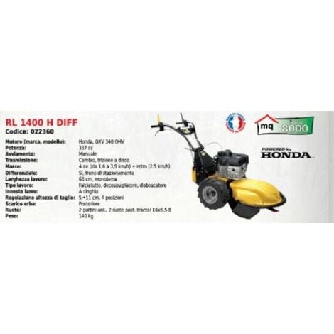 Tagliaerba a scoppio 132cc 4.5cv, motore a 4 tempi, larghezza di taglio 41  cm, altezza di taglio 25-75mm regolabile in 7 posizioni, cesto 45L,  raccolta 2 in 1 - Greencut GLM590X