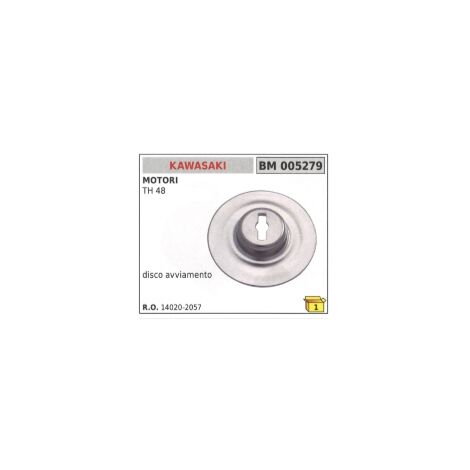 Disco avviamento compatibile KAWASAKI motore decespugliatore TH 48  005279