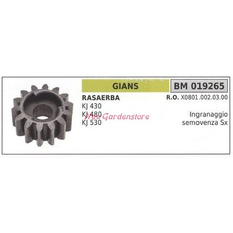 Ingranaggio ruota semovenza SX GIANS rasaerba tosaerba tagliaerba kj 430 019265