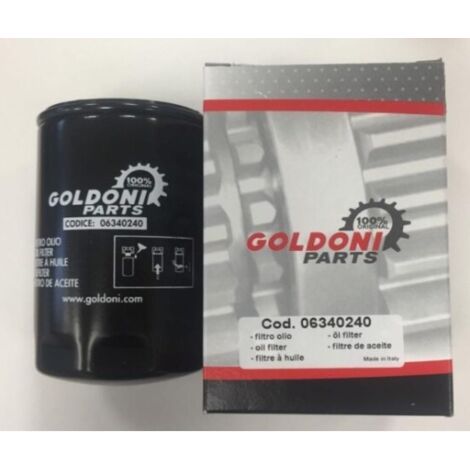 Filtro olio avvitabile per motore macchina agricola GOLDONI TRANSCAR 60 STAR 90 ORIGINALE