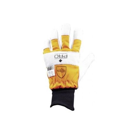 Guanti 2 pz paio protezione taglio (0-16m/s) con polsino in maglia nera (1/2)