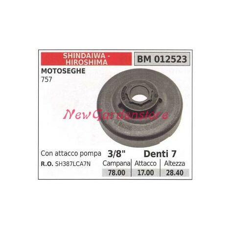 Pignone SHINDAIWA motore motosega 757 3/8' denti 7 012523