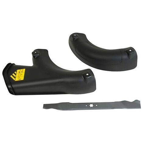 Kit mulching formato da deflettore+lama+tappo per MINIRIDER MTD 60 RDLE 60 SDE