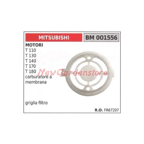 Griglia filtro aria MITSUBISHI motore 2 tempi decespugliatore tagliasiepe 001556