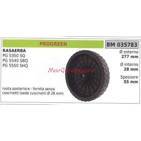 Ruota posteriore PROGREEN rasaerba tosaerba tagliaerba PG 5350SQ 035783