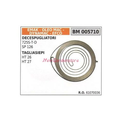 ACTIVE MOLLA AVVIAMENTO EASY PER TAGLIASIEPE E DECESPUGLIATORE H23 H24 / 2.4 2.8 ACTIVE MOLLA AVVIAMENTO EASY PER TAGLIASIEPE E DECESPUGLIATORE H23 H24 / 2.4 2.8