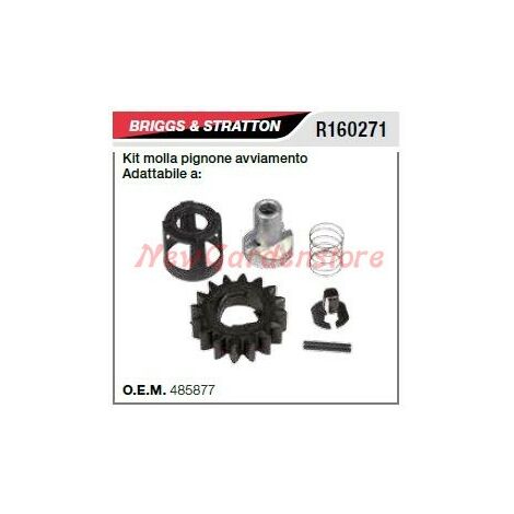 Kit molla pignone avviamento B&S tagliaerba rasaerba R160271