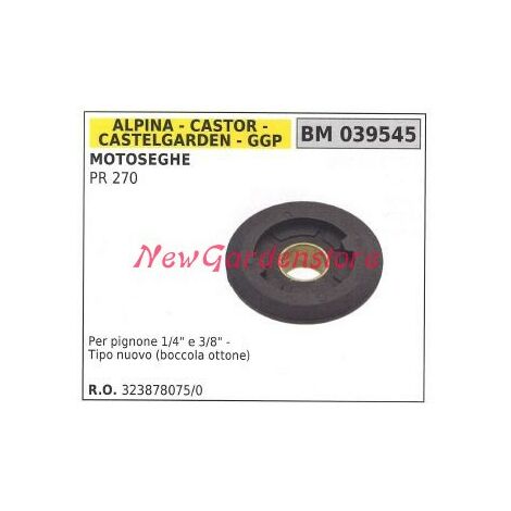 Pompa Olio Con Vite Senza Fine Per Motosega 25cc – Compatibile Alpina, Hyundai, Efco, Husqvarna – Motoricambi - Foto 2