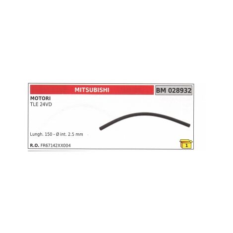 Tubo pescamiscela MITSUBISHI decespugliatore TLE24VD  FR67142XX004