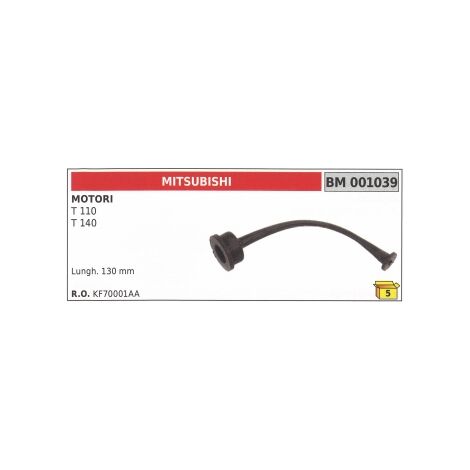 Tubo pescamiscela MITSUBISHI decespugliatore T110 T140 lunghezza 130mm KF70001AA