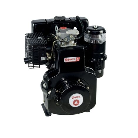 Motore completo diesel motocoltivatore ZANETTI S400C1ME conico Ø23 avv elettrico