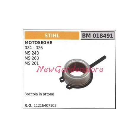 Vite senza fine per pompa olio motosega STIHL 026, MS260 1121640711