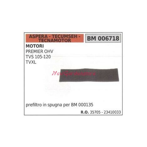 Prefiltro aria ASPERA motore tagliaerba PREMIER 006718