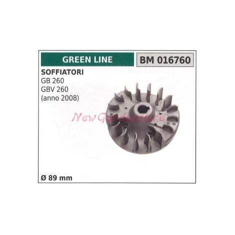 Volano magnetico GREEN LINE soffiatore GB 260 GBV 260 Ø89mm 016760