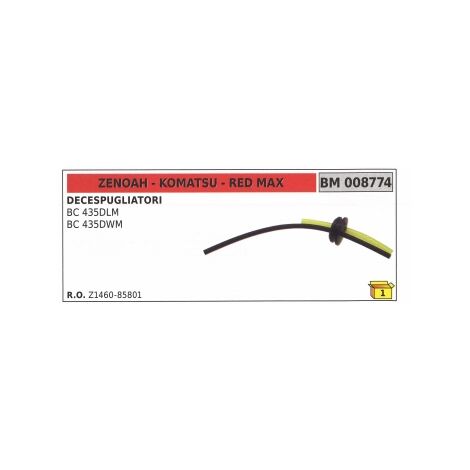 Tubetto pescamiscela ZENOAH decespugliatore BC435DLM - BC435DWM  Z1460-85801