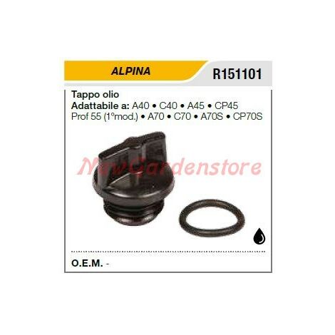 Tappo olio ALPINA motosega A40 C40 A45 CP45 R151101