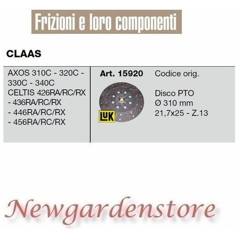 Frizione PTO Per Tosaerba ROTARY 12403 – Ricambio Brakemotorparts B102MP39935S – Nuova