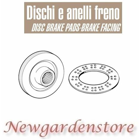 Disco freno 15475 trattore LANDINI R5500 6550 Velox Drive 165x85x4,8  1823.112