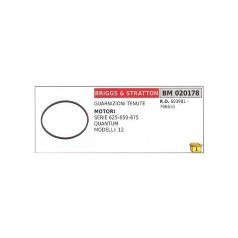 Guarnizione tenuta BRIGGS & STRATTON Serie 625-650-675 QUANTUM 693981 - 796610