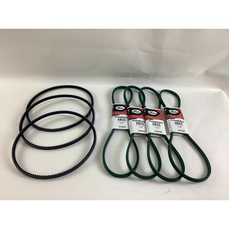 Kit 3 cinghie SEMOVENZA + 4 cinghie TURBINA macchina operatrice GIANNI FERRARI (1/4)