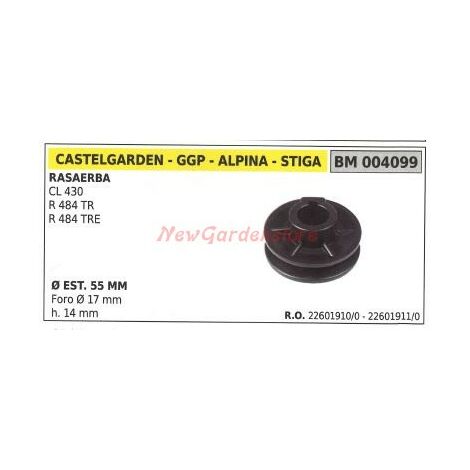 Puleggia per rasaerba tosaerba tagliaerba CL 430 R 484TR TRE GGP 004099