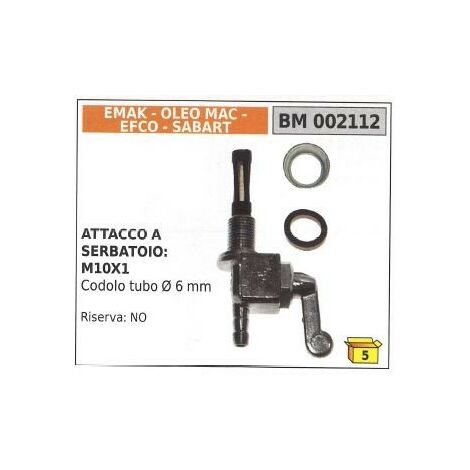 Rubinetto carburante EMAK motopompa 002112