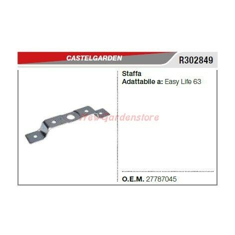 Staffa CASTELGARDEN tagliaerba rasaerba tosaerba easy life 63 R302849