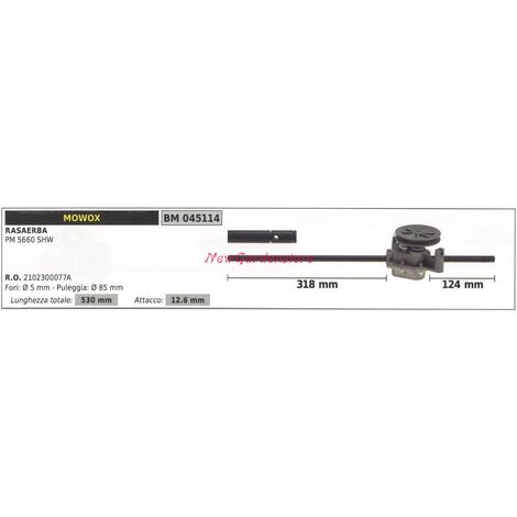 Trazione semovenza MOWOX rasaerba tosaerba tagliaerba PM 5660 SHW 045114