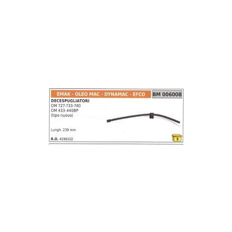 Tubo pescamiscela EMAK decespugliatore OM 720 - 433 - 440BP tipo nuovo 4196102