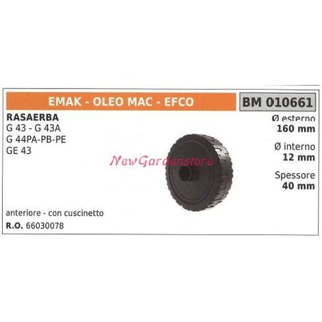 Ruota rasaerba tagliaerba tosaerba EMAK G 43 43A 44PA PB PE 010661